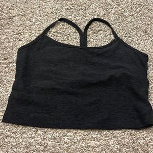 Beyond Yoga Spacedye Slim Racerback Cropped Tank Large